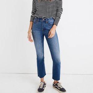 Madewell • Cali Demi Boot Back Seam Edition Jeans NWT Size 23